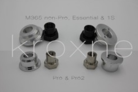 Muttern und Adapter für die Installation des hinteren Motors